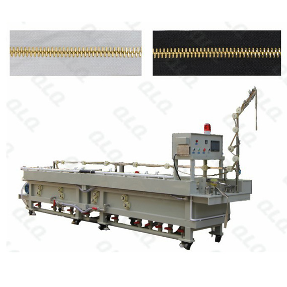 QLQ-HGPM Automatic Metal Zipper Shiny Gold Plating Machine (have economic model & reinforced model fo