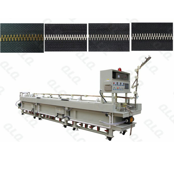 QLQ-CCPMD Automatic Metal Zipper Chemical Cold Plating Machine(with two chemical tanks, have economic