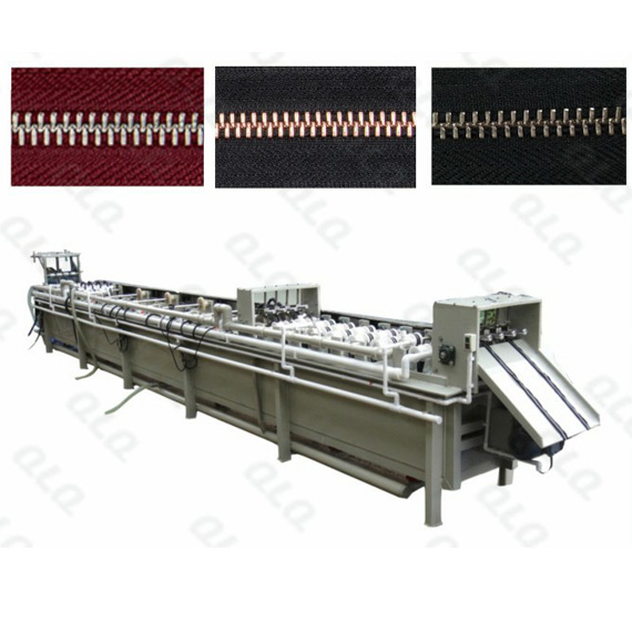 QLQ-EHPM Automatic Metal Zipper Electric Hot Plating Machine（3 lines）