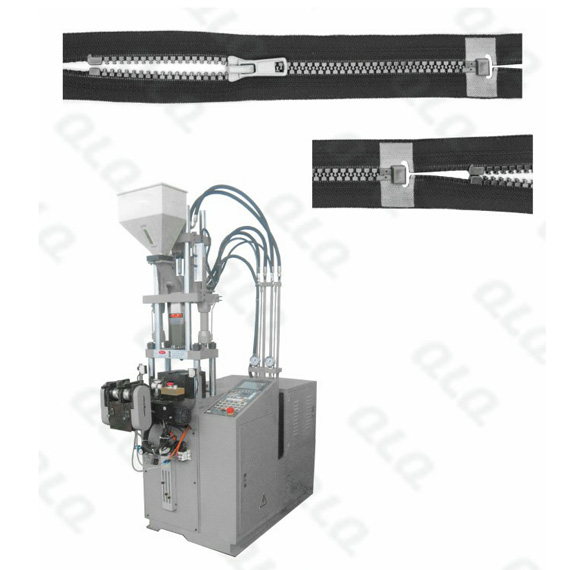 QLQ-DOIM-2 Automatic Plastic Zipper Open-end Injection M/C (for zipper with/without slider)