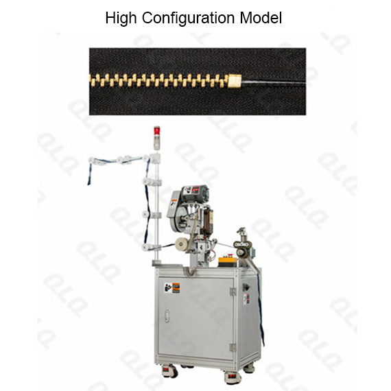 QLQ-BSM Automatic Metal Zipper Bottom Stop M/C - Machine (by brass bottom stop wire)