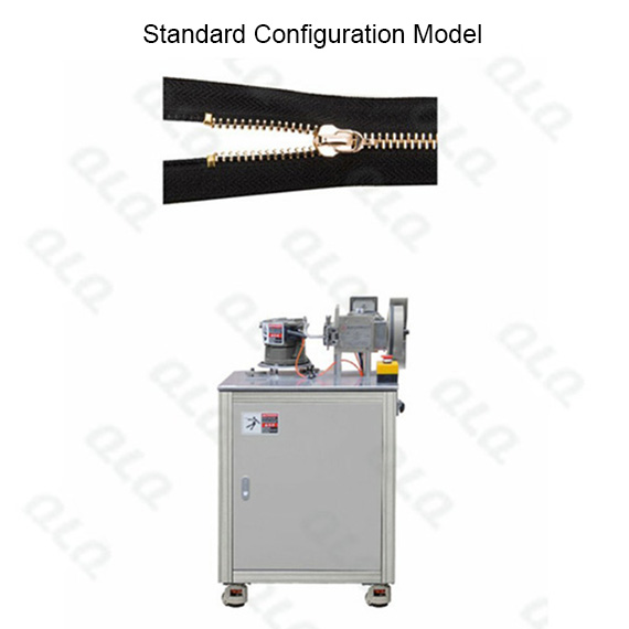 QLQ-SMUTM Semi-automatic Metal Zipper Top Stop M/C - Machine (by grain U shape top stop)