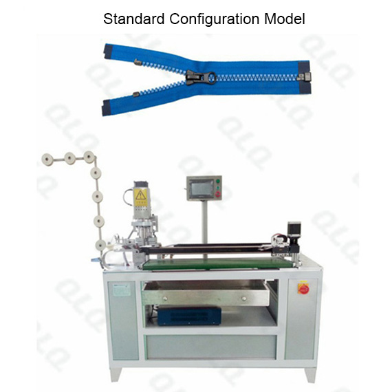 QLQ-OCM-4 Automatic Plastic Zipper Ultrasonic Open-end Cutting M/C - Machine (with labour hand)