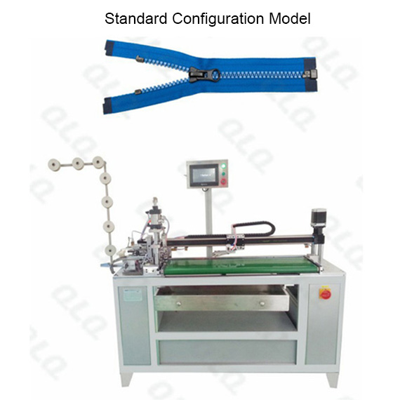 QLQ-OCM-3 Automatic Plastic Zipper Open-end Cutting M/C - Machine (with labour hand)