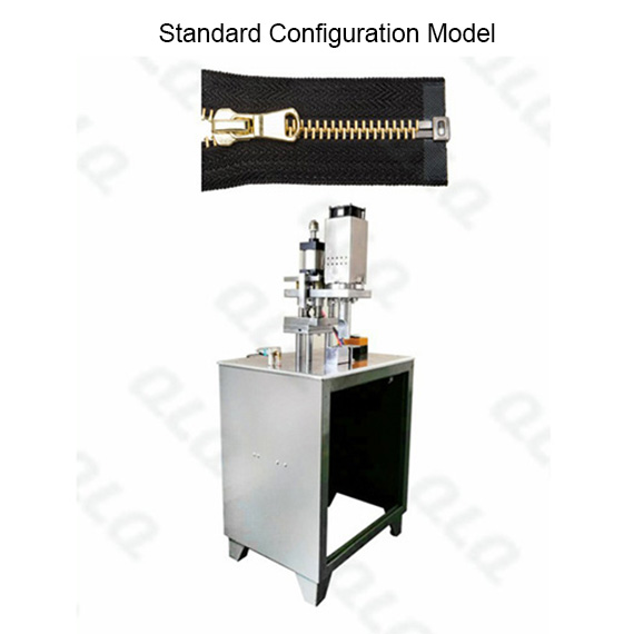 QLQ-SOCM-2 Semi-automatic Metal Zipper Ultrasonic Open-end Cutting M/C - Machine