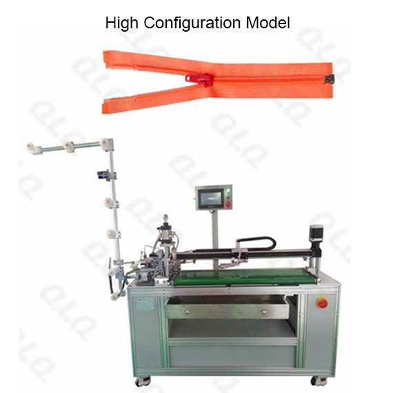 QLQ-OCM-3 Automatic Nylon Zipper Open-end Cutting M/C - Machine（with labour hand )