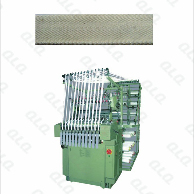 Automatic Nylon Zipper Needle Loom Machine(12tapes, largest weaving width: 25mm) 