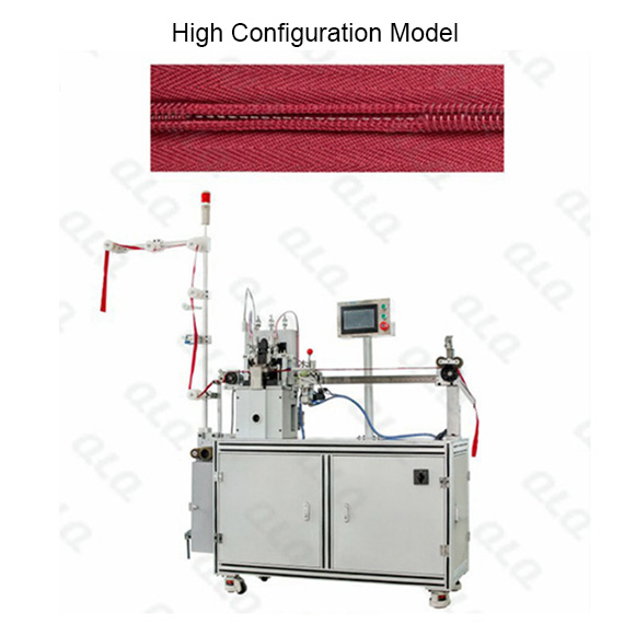 QLQ-IDGM Automatic Invisible Zipper Double Trimming Gapping M/C - Machine (long model)