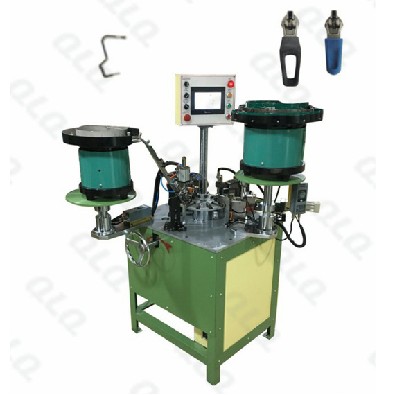 QLQ-013D Automatic Zinc YG Slider & Spring Assembly Machine