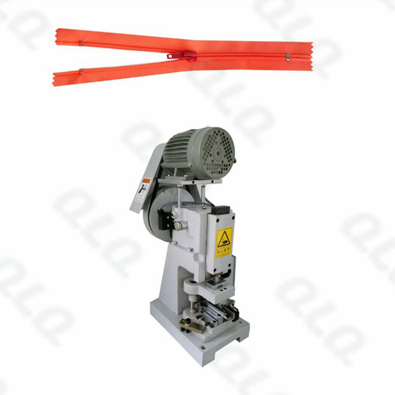 QLQ-SZCM-1 Semi-automatic Nylon Zipper Closed-end Zigzag Cutting M/C - Machine