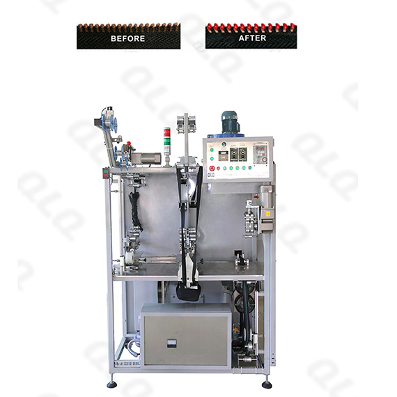 QLQ-PMLM Automatic Plastic & Metal Zipper Lacquer Machine