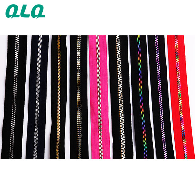 Metal Plastic Long Chain Zipper 3# 5# 7# 8# 10#