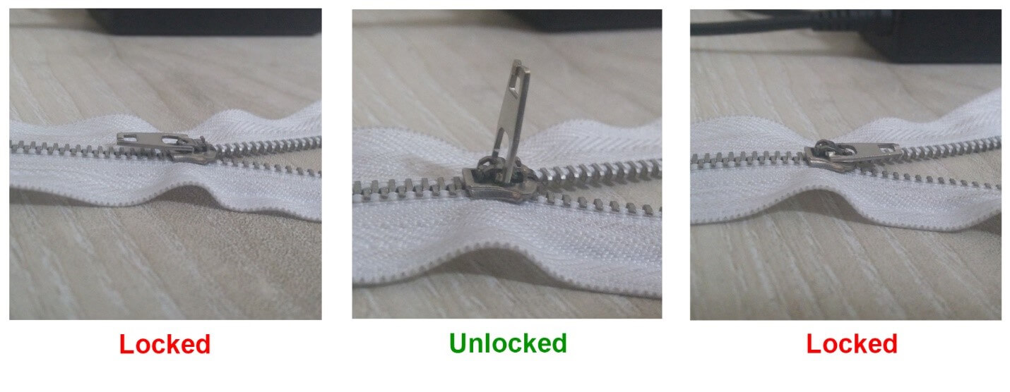 Lock vs Non-Lock Zipper Sliders-QLQ