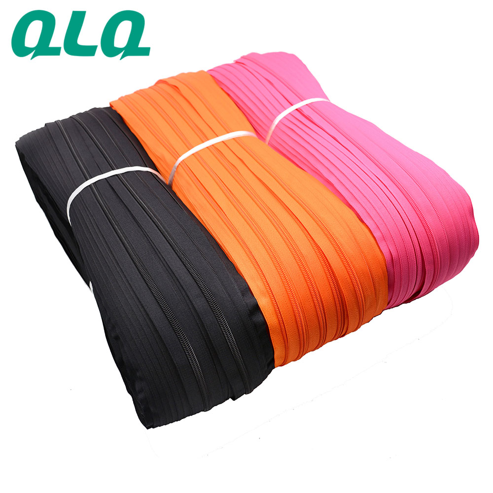 Hidden Nylon Zipper Transparent Nylon Zipper Colorful Nylon Zipper Teeth