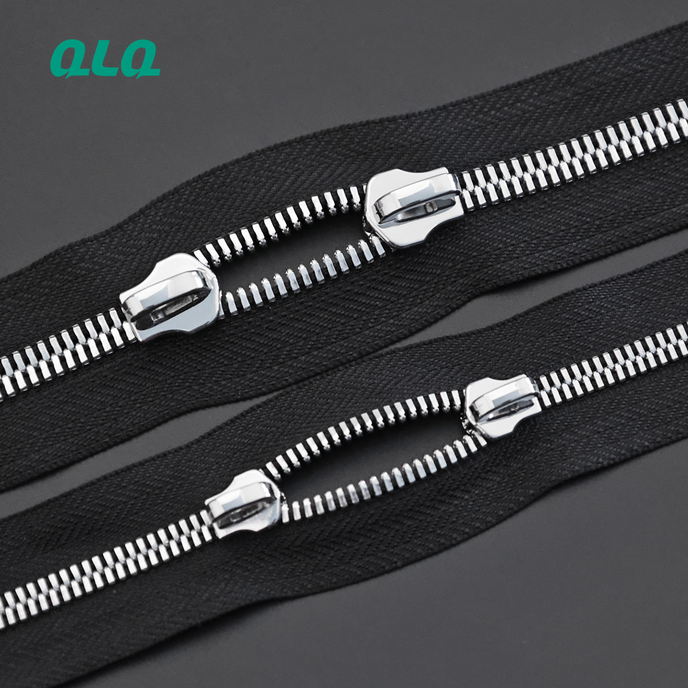 Factory Custom Size Metal Zipper Open End Finished Zipper