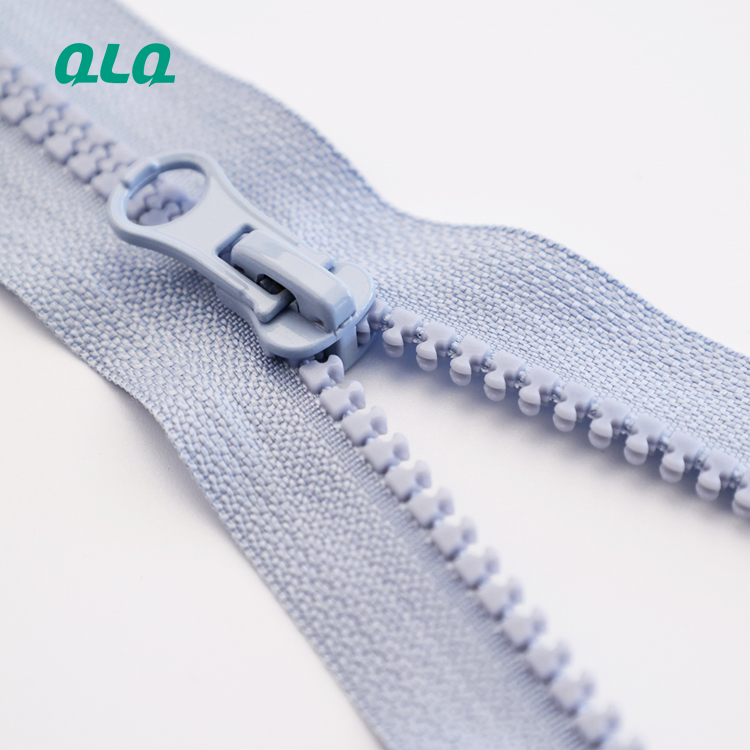 Factory Custom Size Plastic Zipper Close End Zipper For Bags Clothes
