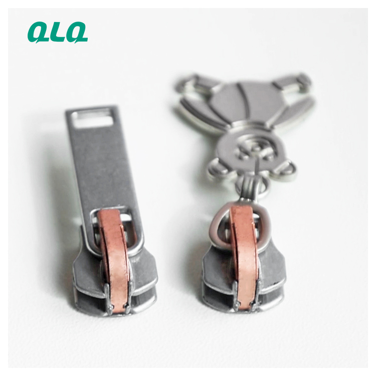 Factory Direct Selling Custom Metal Special Zipper Slider New European Zipper Slider